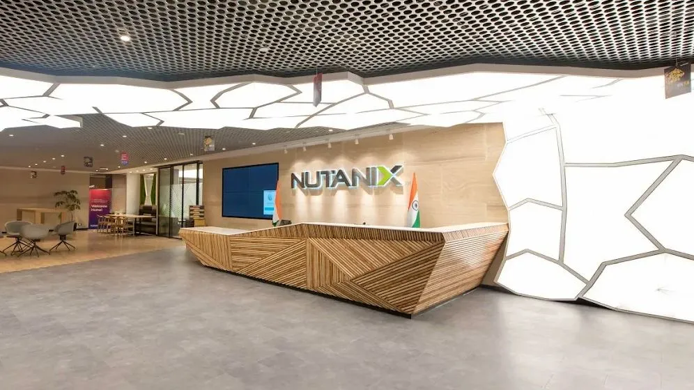 Nutanix office reception
